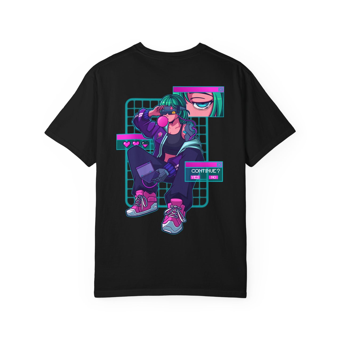 Anime Gamer Bolt Tee – All-Night Mode Activated