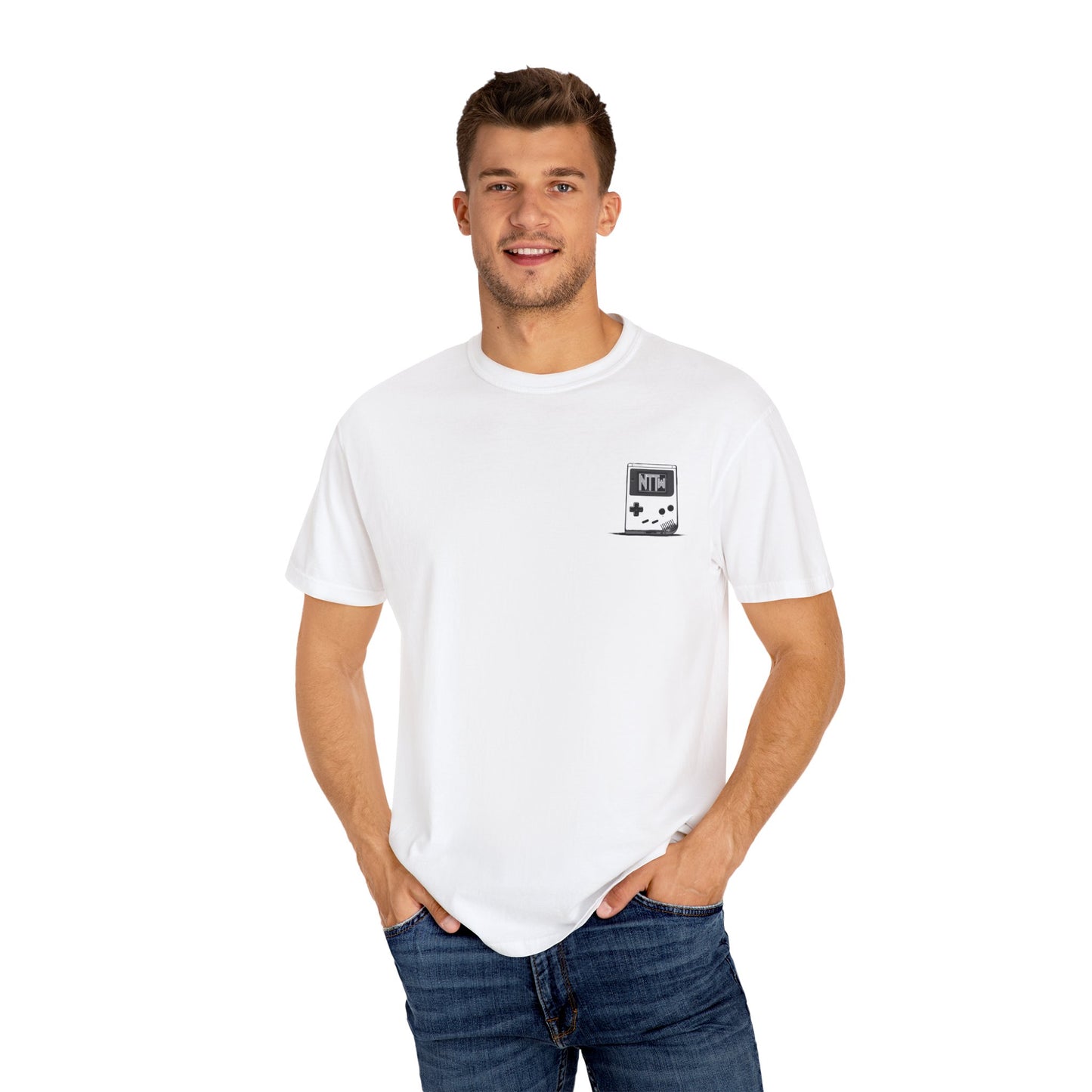 Handheld Nostalgia Tee – Pixel Perfect Throwback