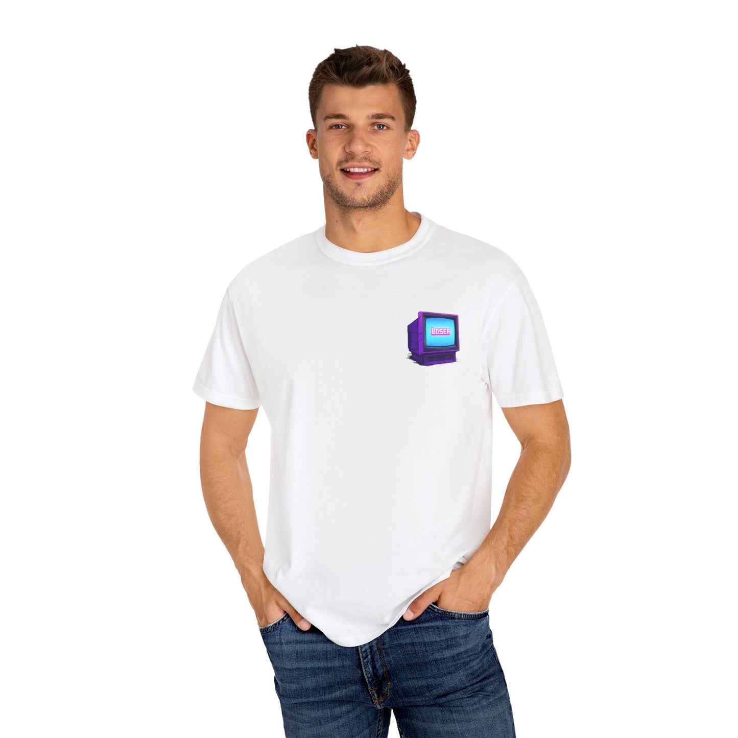 Retro TV Tee – Game Over in Style