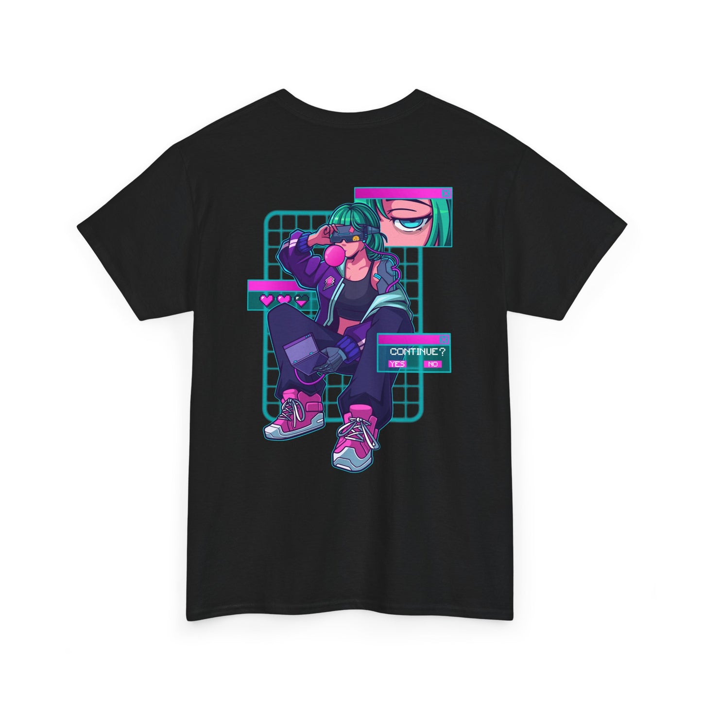 Anime Gamer Bolt Tee – All-Night Mode Activated